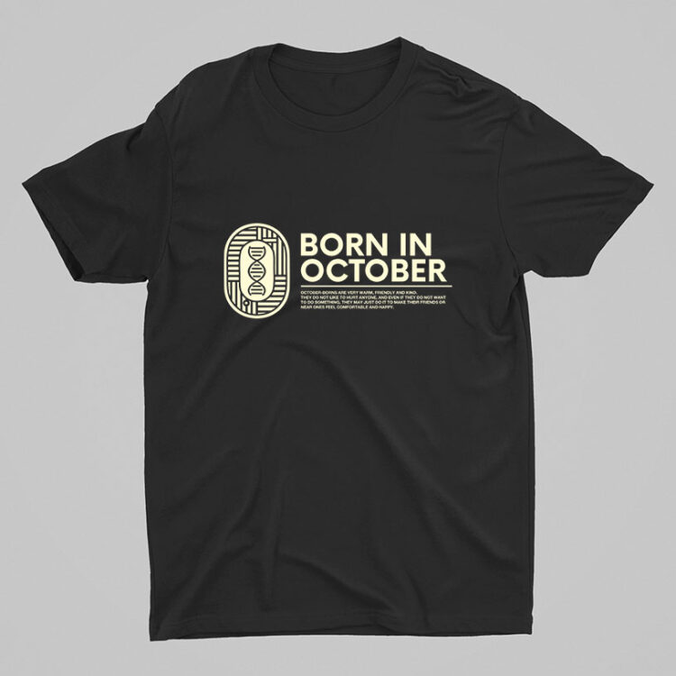 October - DNA Tshirt