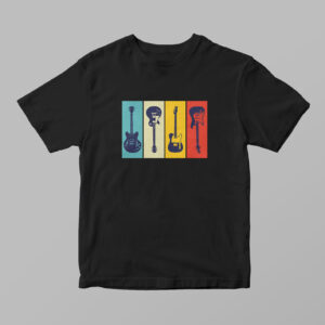 Guitar Collage Tshirt