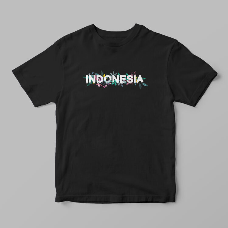 Indonesia Floral Tshirt