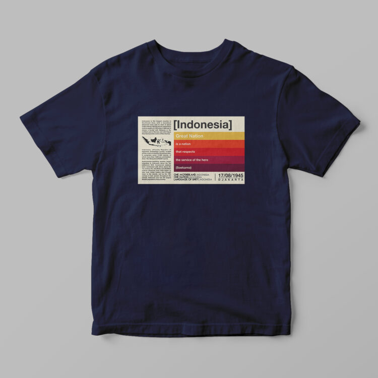 Indonesia - Great Nation Tshirt - Gambar 3