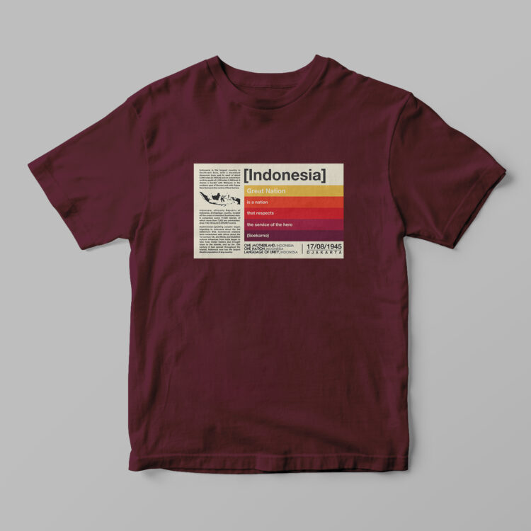 Indonesia - Great Nation Tshirt - Gambar 4