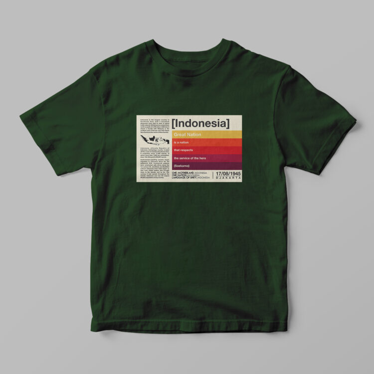 Indonesia - Great Nation Tshirt - Gambar 5