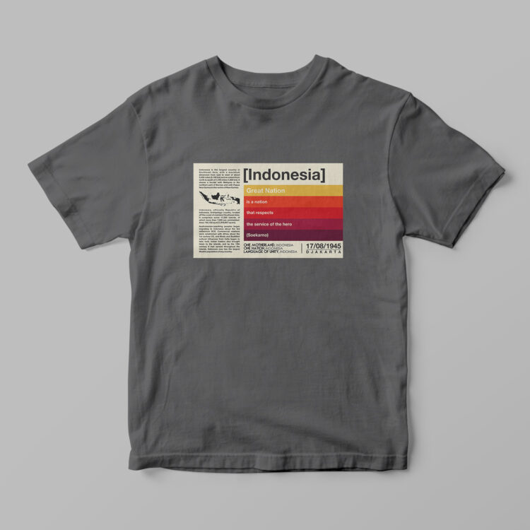 Indonesia - Great Nation Tshirt - Gambar 6