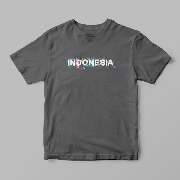 Indonesia Floral Tshirt - Gambar 6