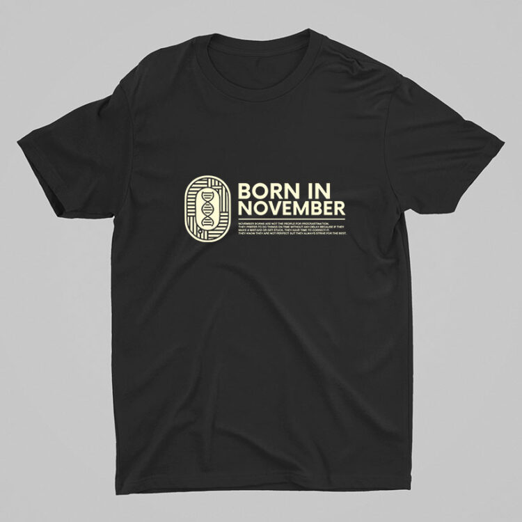 November - DNA Tshirt