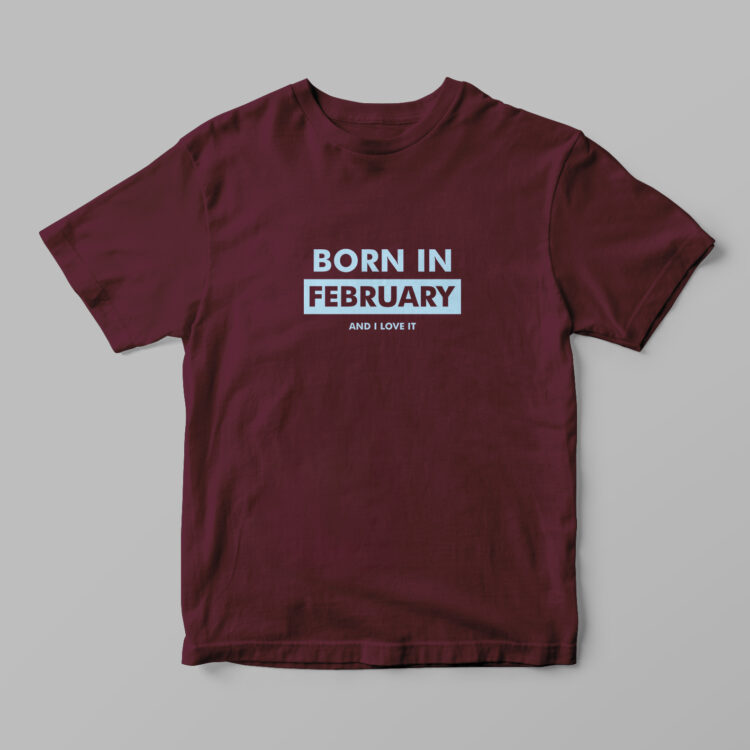 February - Love It Tshirt - Gambar 4