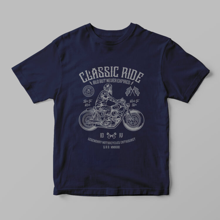 Classic Ride Tshirt - Gambar 3