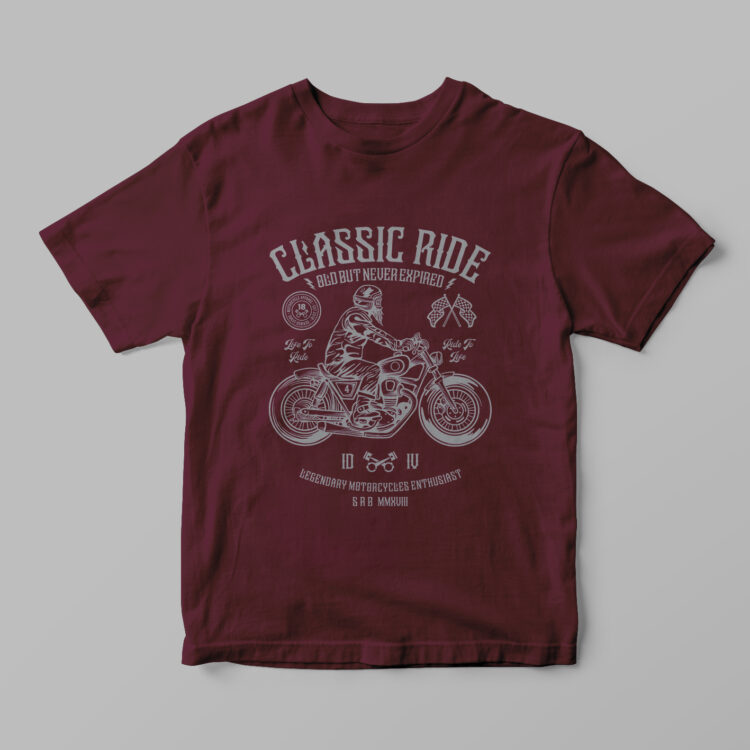 Classic Ride Tshirt - Gambar 4