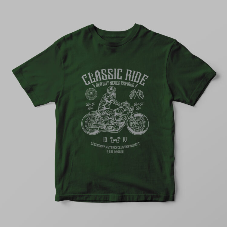 Classic Ride Tshirt - Gambar 5