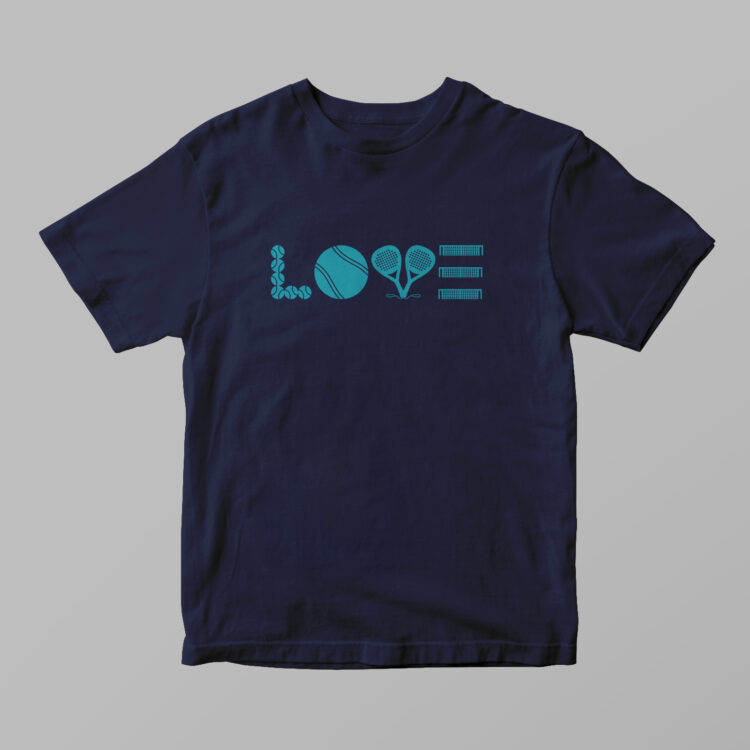 Padel Love Tshirt - Gambar 3