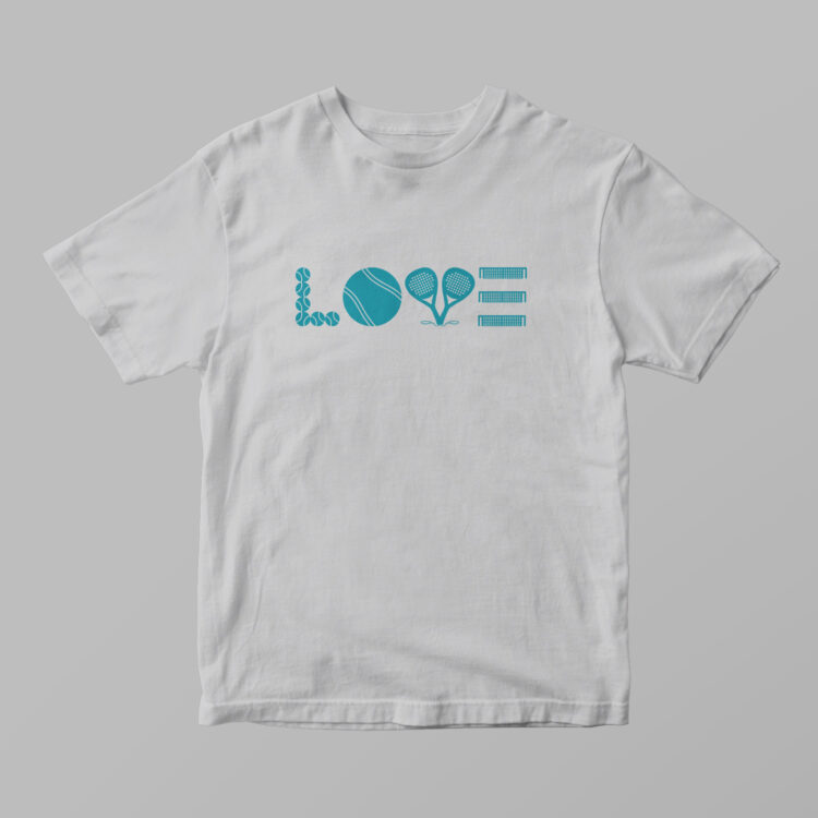 Padel Love Tshirt - Gambar 2