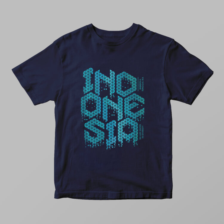 Indonesia - Cubic Style Tshirt - Gambar 4