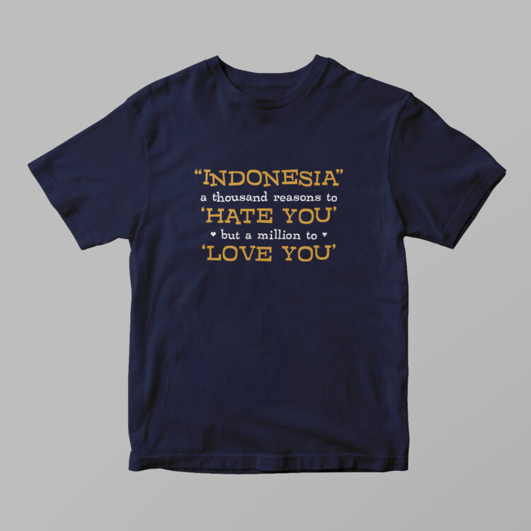 Indonesia - A Thousand Reasons Tshirt - Gambar 4