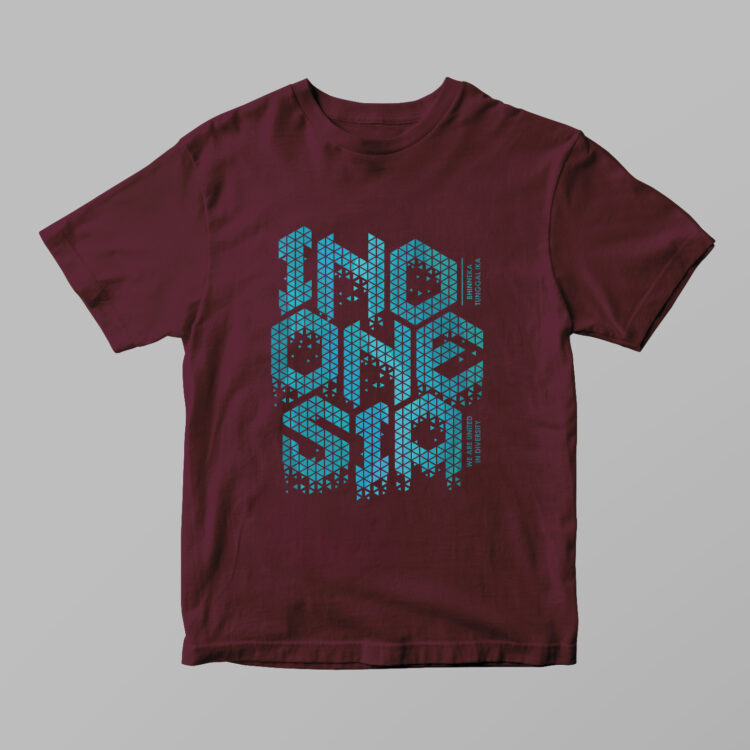 Indonesia - Cubic Style Tshirt - Gambar 5