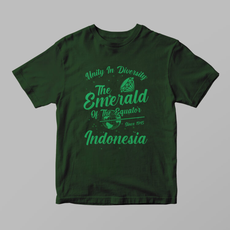 Indonesia - The Emerald Tshirt - Gambar 5
