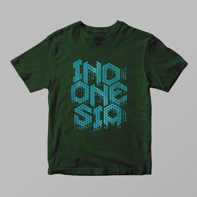 Indonesia - Cubic Style Tshirt - Gambar 6
