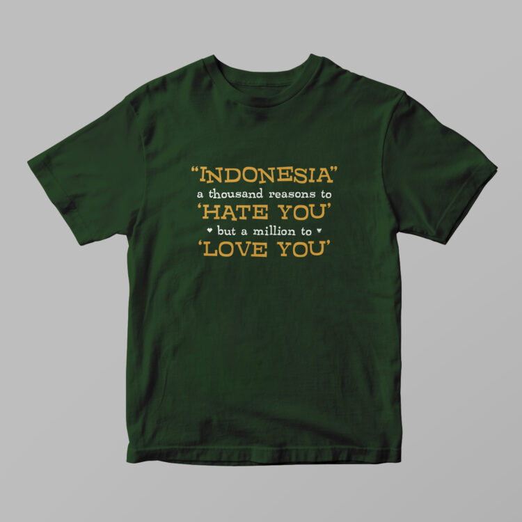 Indonesia - A Thousand Reasons Tshirt - Gambar 6