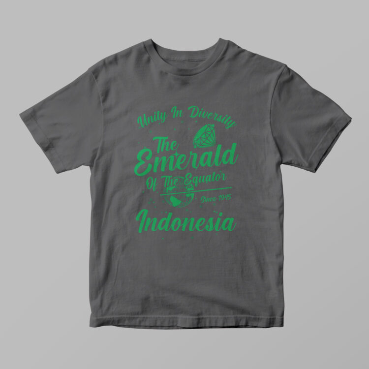 Indonesia - The Emerald Tshirt - Gambar 6