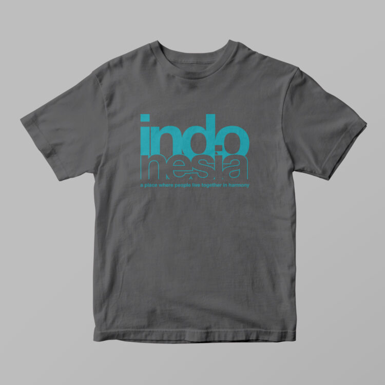 Indonesia - Live In Harmony Tshirt - Gambar 6