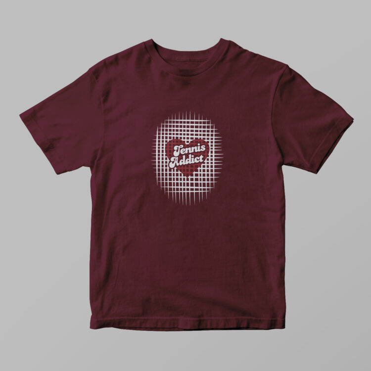 Tennis Addict Tshirt - Gambar 4