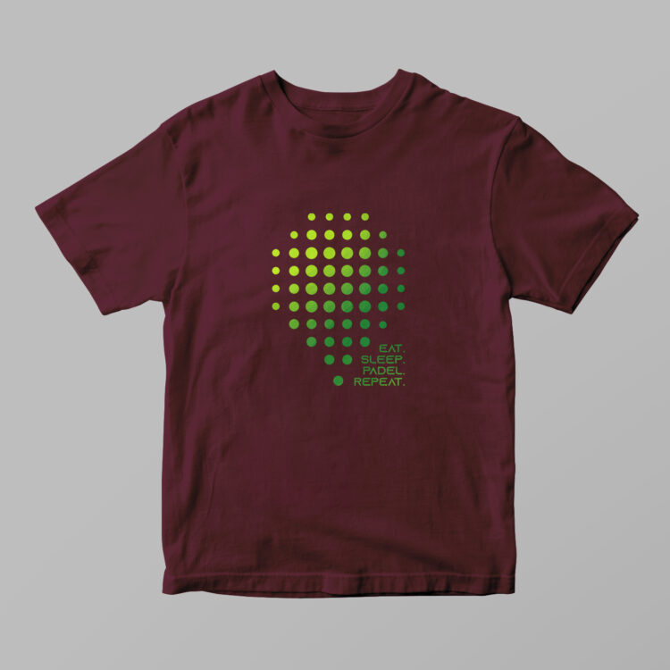 Eat Sleep Padel Repeat Tshirt - Gambar 4