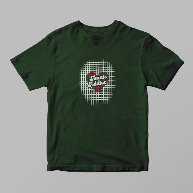 Tennis Addict Tshirt - Gambar 5