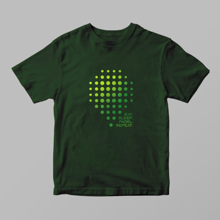 Eat Sleep Padel Repeat Tshirt - Gambar 5