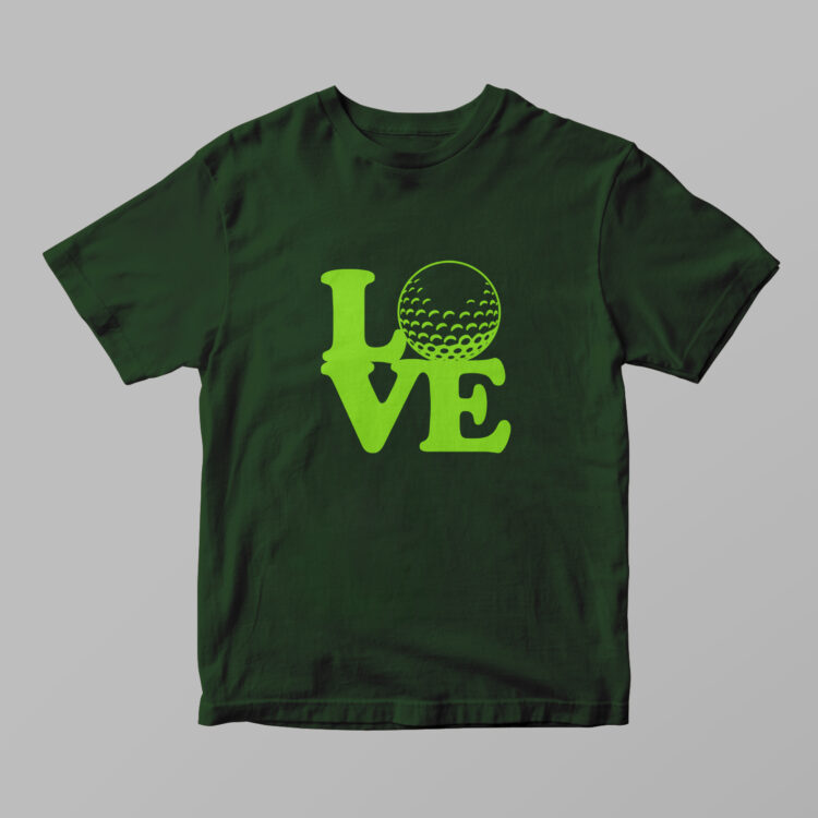 LOVE Golf Tshirt - Gambar 5