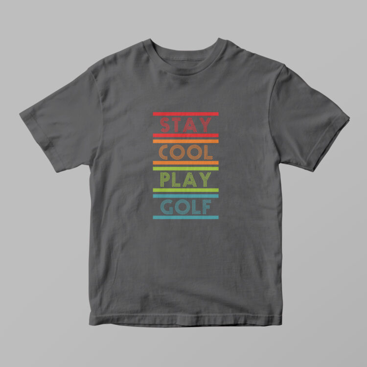 Stay Cool Play Golf Tshirt - Gambar 6