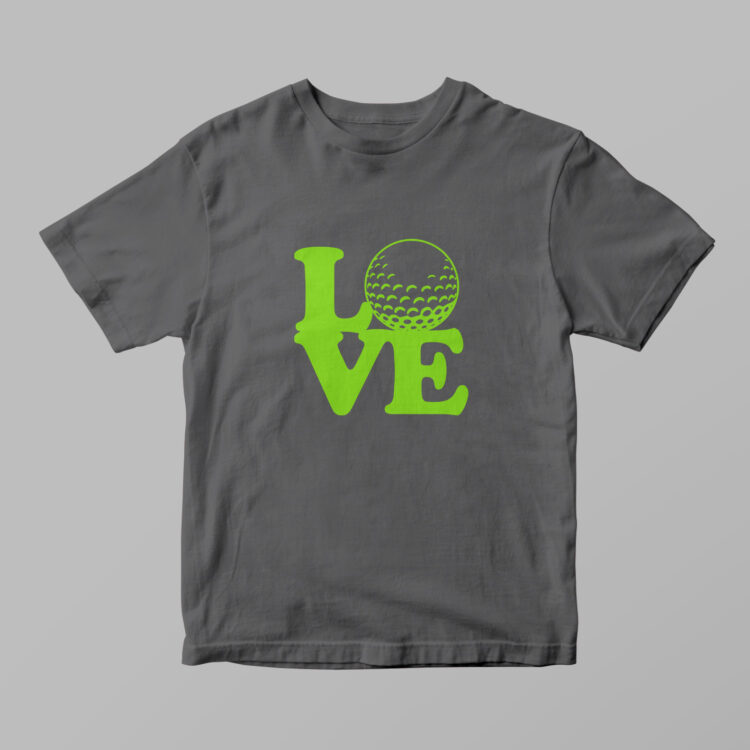 LOVE Golf Tshirt - Gambar 6
