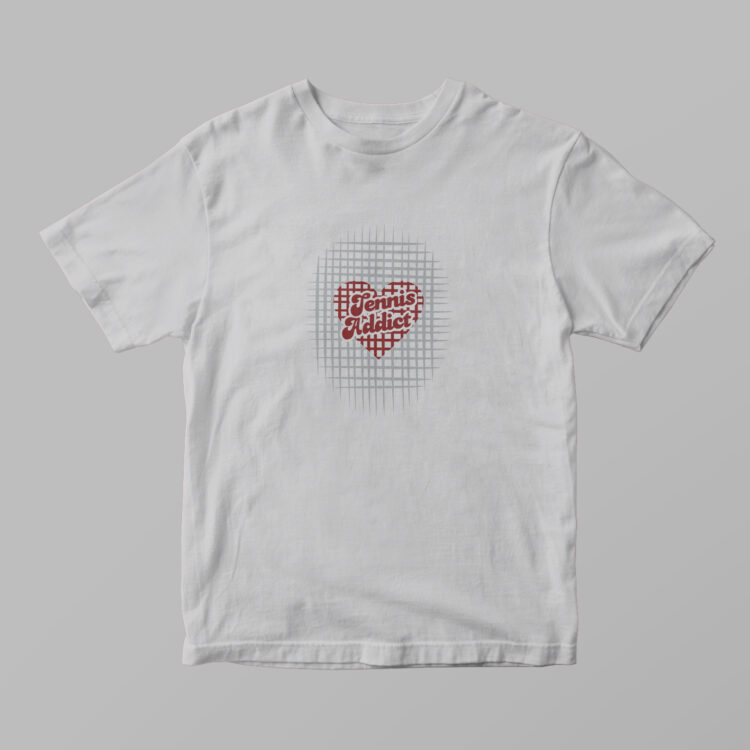 Tennis Addict Tshirt - Gambar 2