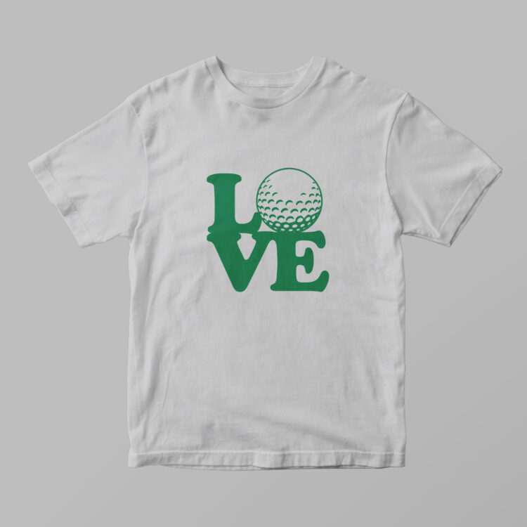 LOVE Golf Tshirt - Gambar 2