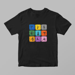 Yoga Collage Tshirt