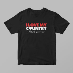 I Love My Country Tshirt