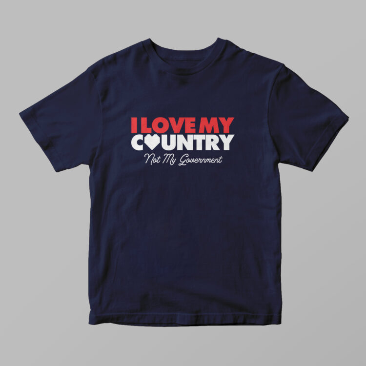 I Love My Country Tshirt - Gambar 3