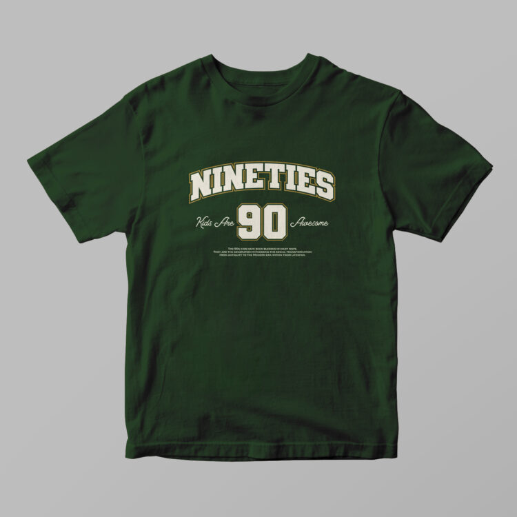 Nineties Kids Are Awesome Tshirt - Gambar 6