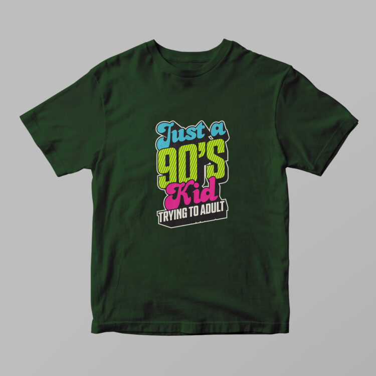 Just A 90's Kid Tshirt - Gambar 6