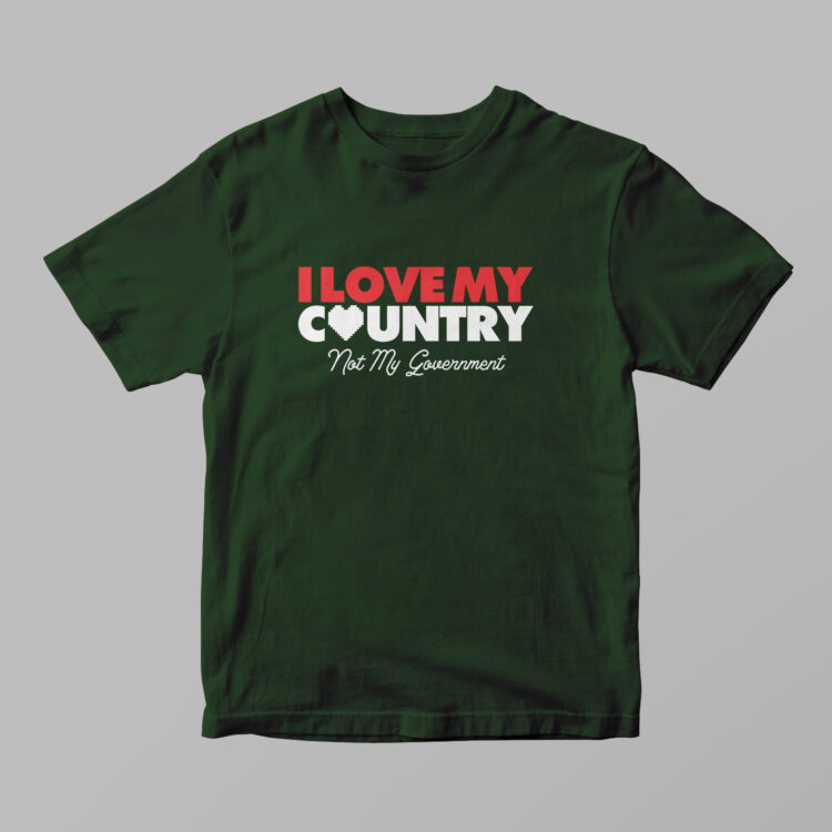 I Love My Country Tshirt - Gambar 5