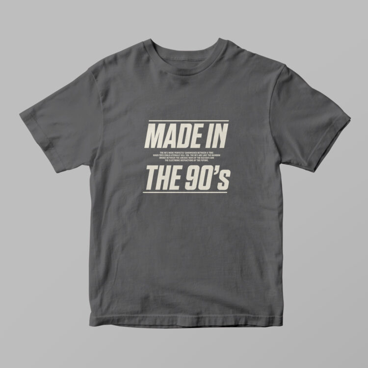 Made In The 90's Tshirt - Gambar 7