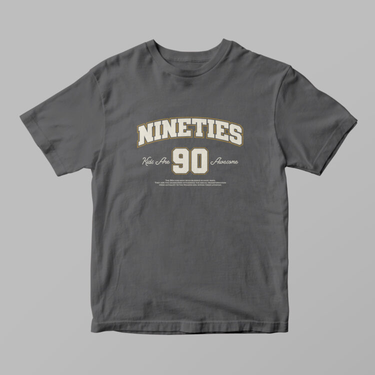Nineties Kids Are Awesome Tshirt - Gambar 7