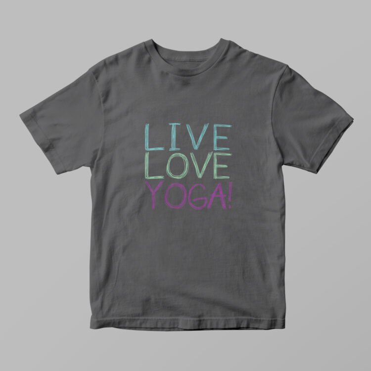 Live Love Yoga! Tshirt - Gambar 6