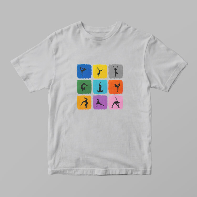 Yoga Collage Tshirt - Gambar 2